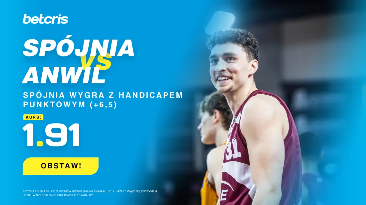 Betcris typuje: Spójnia powalczy z Anwilem