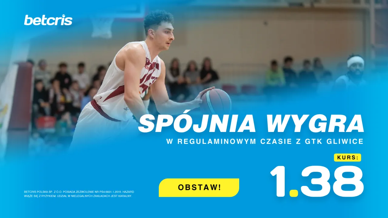 Betcris przewiduje: Czy PGE Spójnia pokona GTK Gliwice?